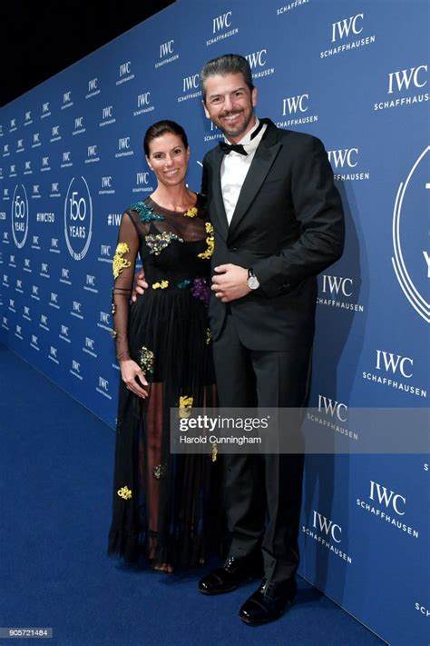 Sandra Vecchi Berton and Andrea Berton attend the IWC 